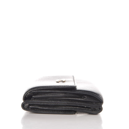 Chanel Goatskin Compact CC Wallet Black 13 of 18