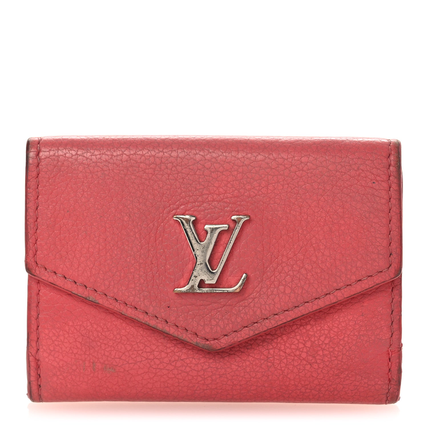 Louis Vuitton Calfskin Lockmini Wallet Hot Pink 1 of 13