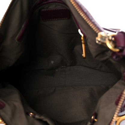 Chloe Calfskin Medium Marcie Satchel Dark Velvet 5 of 21