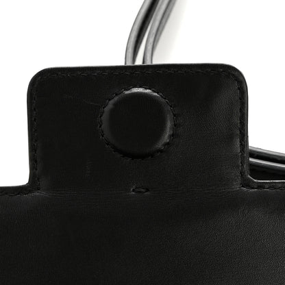 Valentino Garavani Calfskin Small Vlogo Chain Shoulder Bag Black 10 of 13