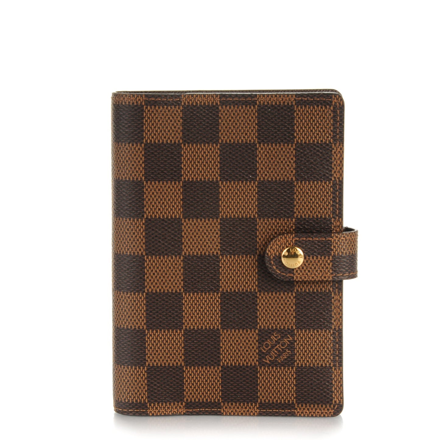 Damier Ebene Small Ring Agenda Cover