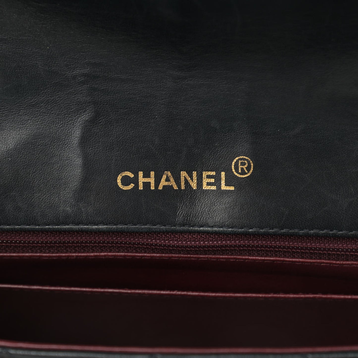 Lambskin Quilted Small Single Flap Black