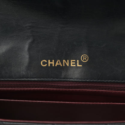 Chanel Lambskin Quilted Small Single Flap Black 9 of 16