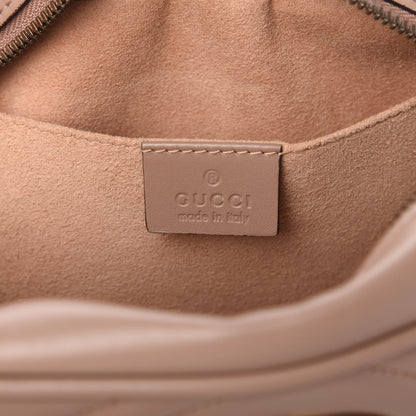 Gucci Calfskin Matelasse Small GG Marmont Chain Shoulder Bag Porcelain Rose 8 of 10