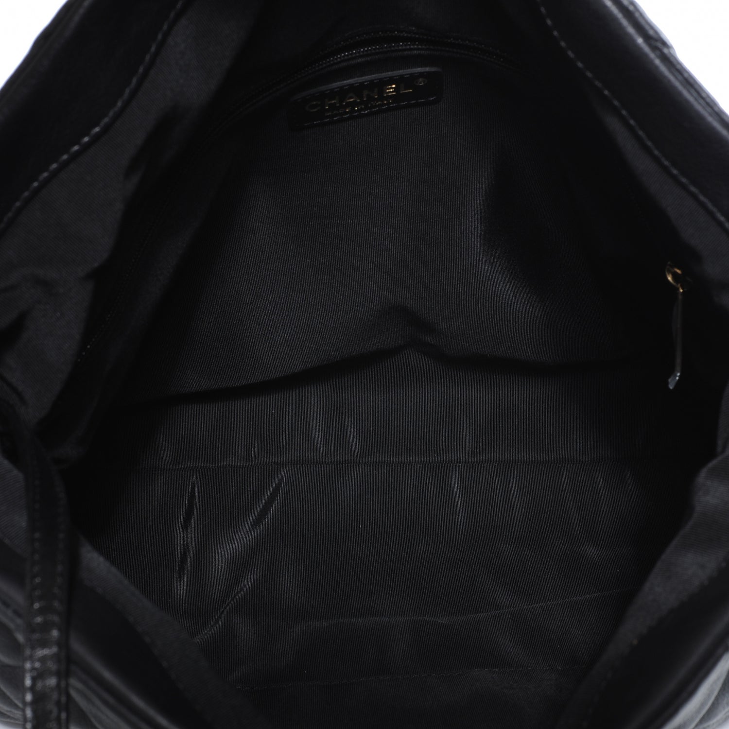 Chanel Calfskin Large Chain Me Hobo Black 5 of 7
