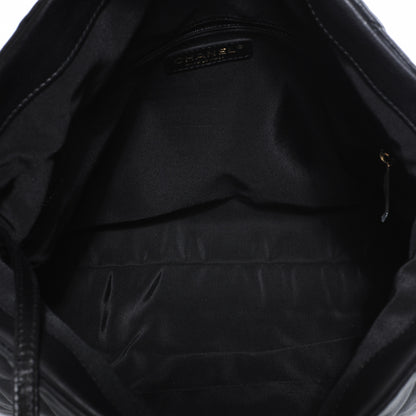 Chanel Calfskin Large Chain Me Hobo Black 5 of 7