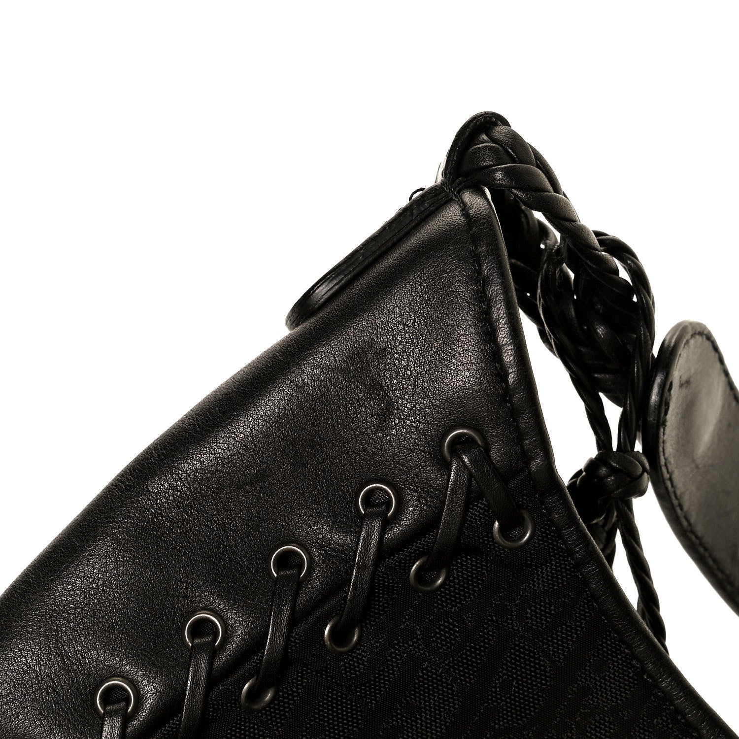 Christian Dior Monogram Ethnic Hobo Black 11 of 12