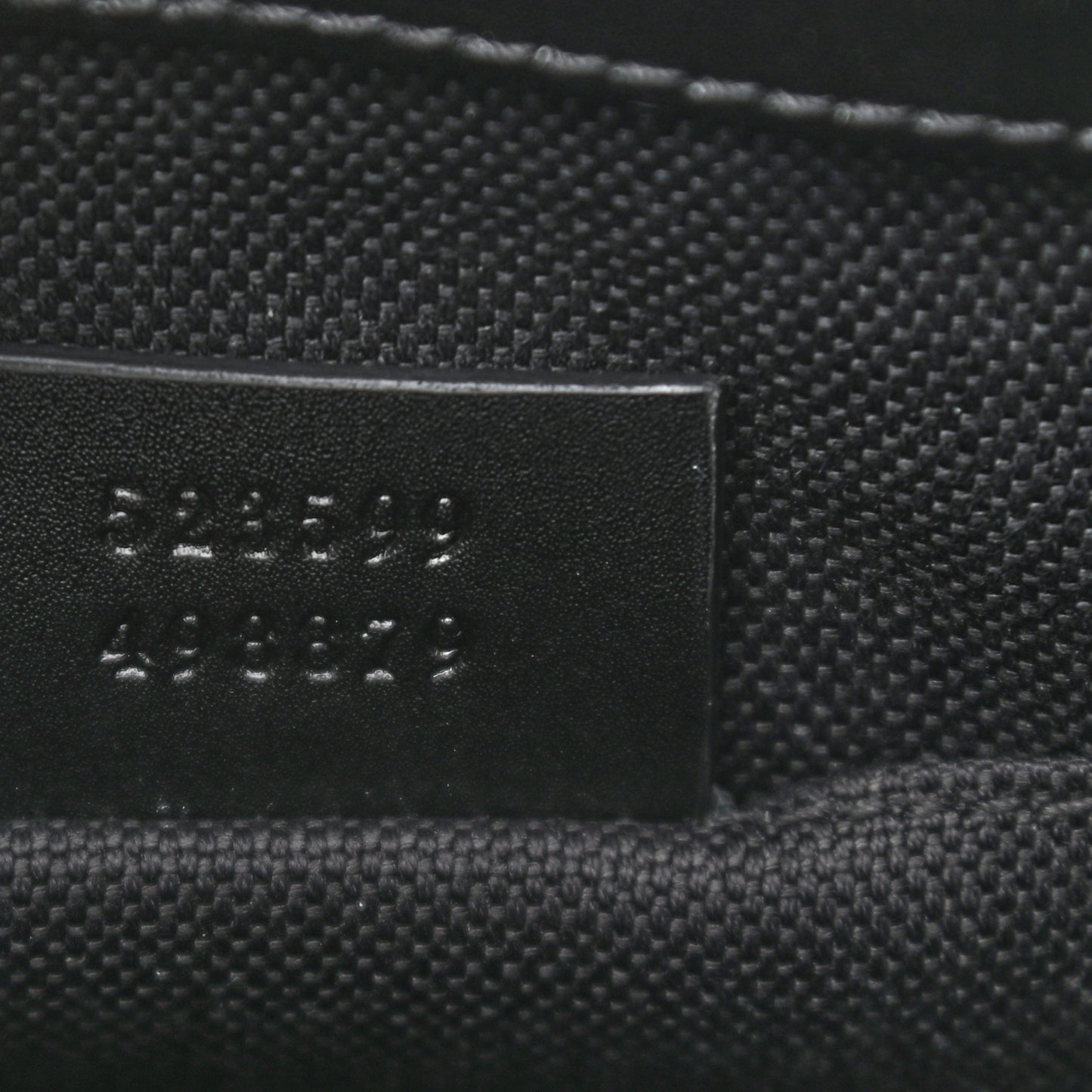 GG Supreme Monogram Web Small Flat Messenger Bag Black Grey