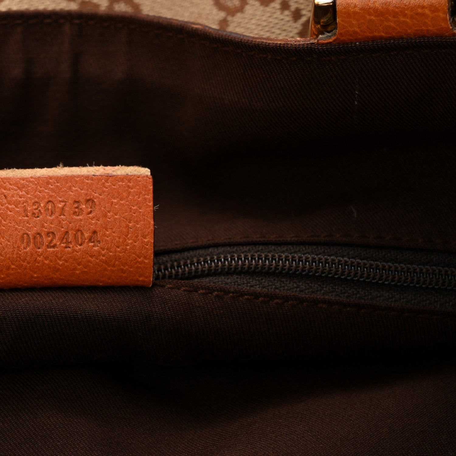 Gucci Monogram Small Abbey Tote Brown 7 of 10