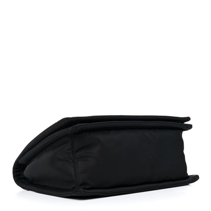 Prada Tessuto Nylon Padded Chain Shoulder Bag Black 4 of 12