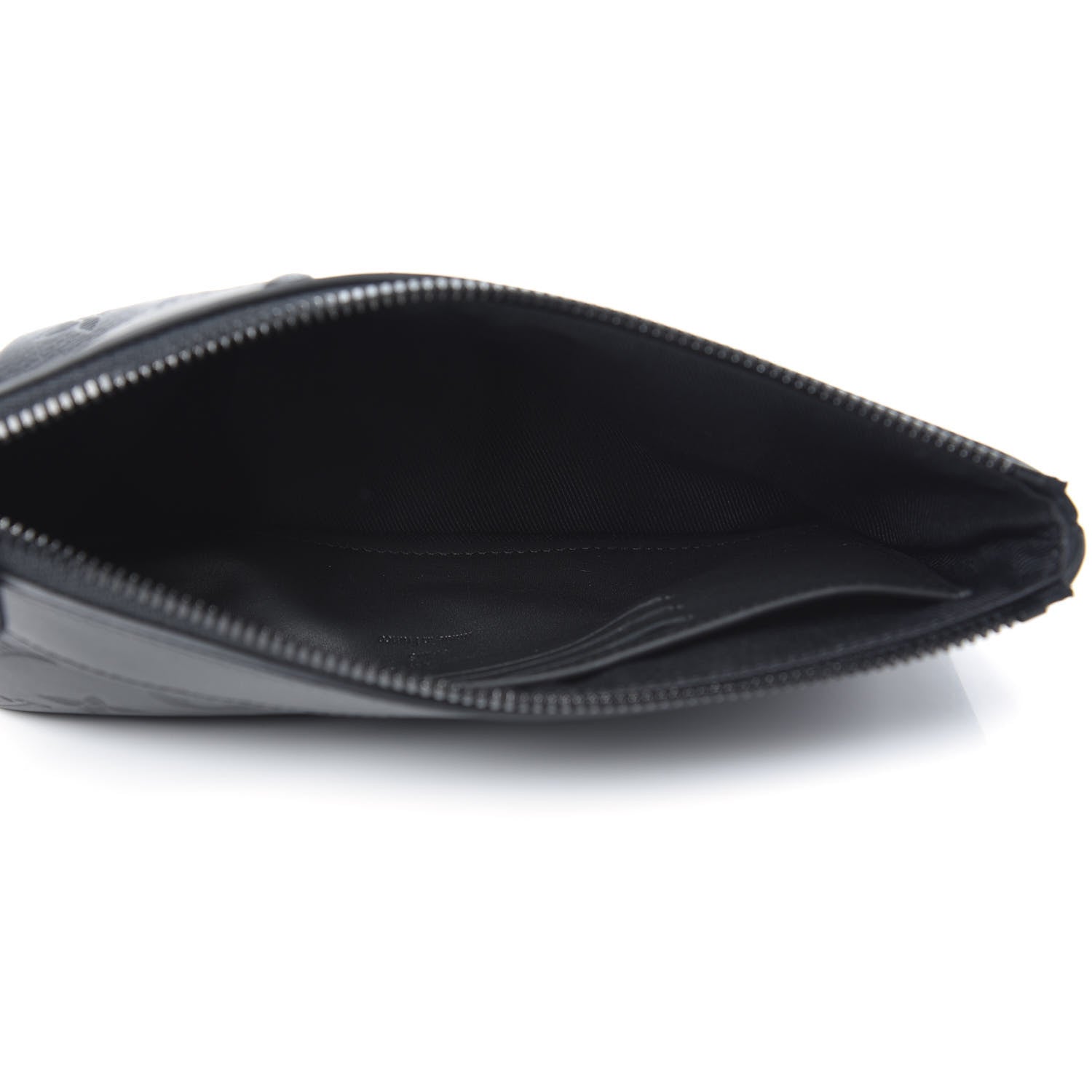 Louis Vuitton Calfskin Monogram Shadow Discovery Pochette PM Black 5 of 8