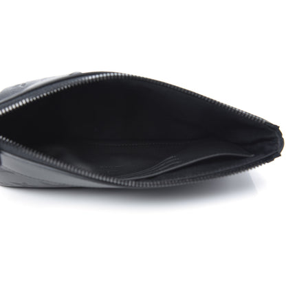 Louis Vuitton Calfskin Monogram Shadow Discovery Pochette PM Black 5 of 8
