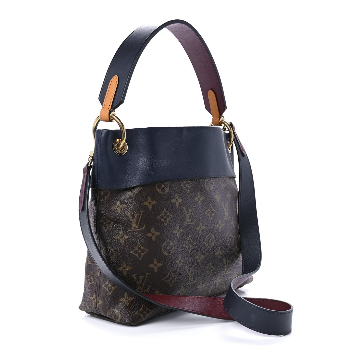 Monogram Tuileries Besace Marine Bordeaux