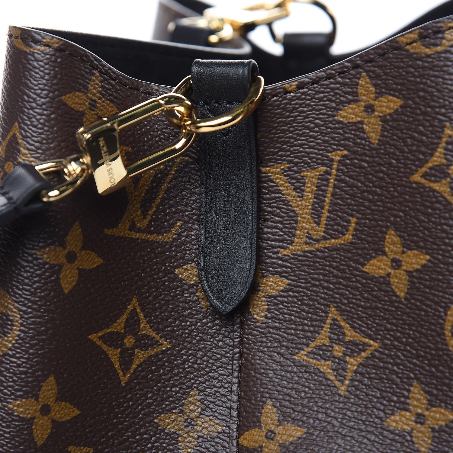 Louis Vuitton Monogram Neonoe MM Black 8 of 9