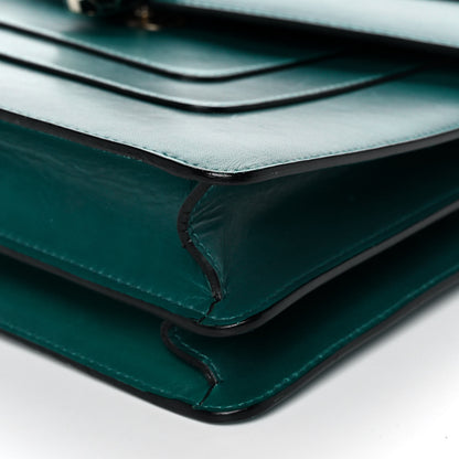 Bulgari Calfskin Serpenti Forever Crossbody Emerald Green 12 of 17