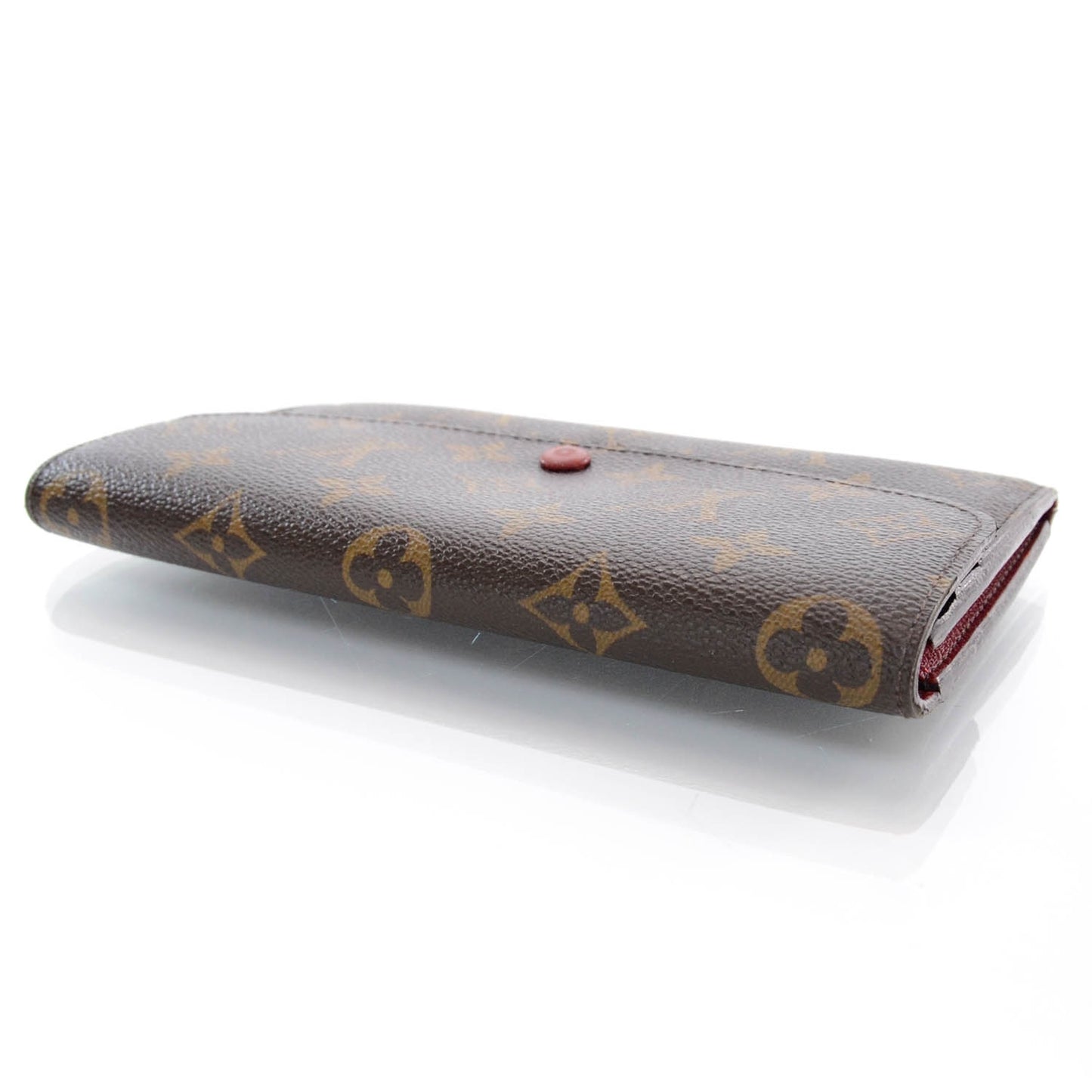 Monogram Emilie Wallet Red