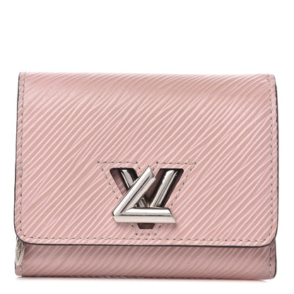 Louis Vuitton Epi Twist Compact Wallet Rose Ballerine 1 of 8
