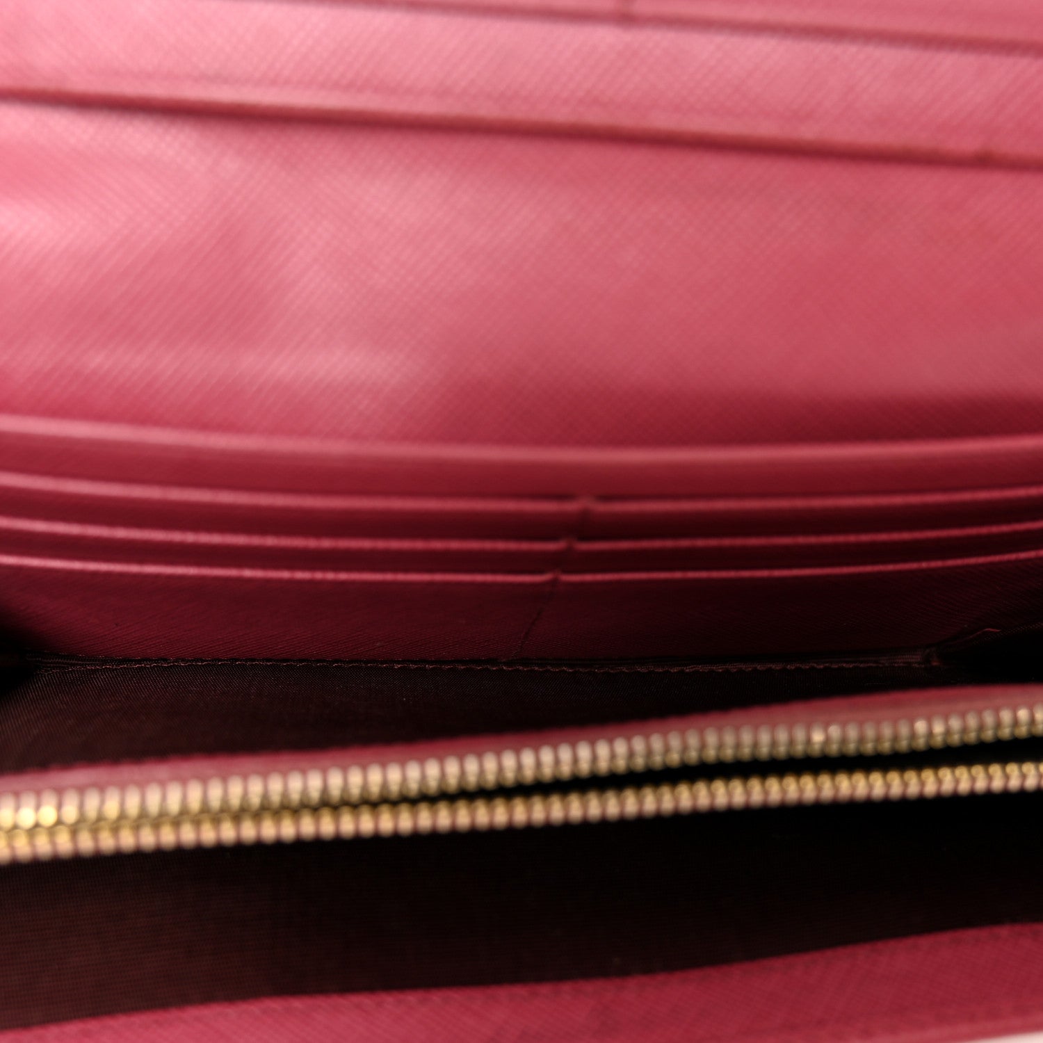 Prada Saffiano Metal Continental Flap Wallet Bruyere 5 of 9