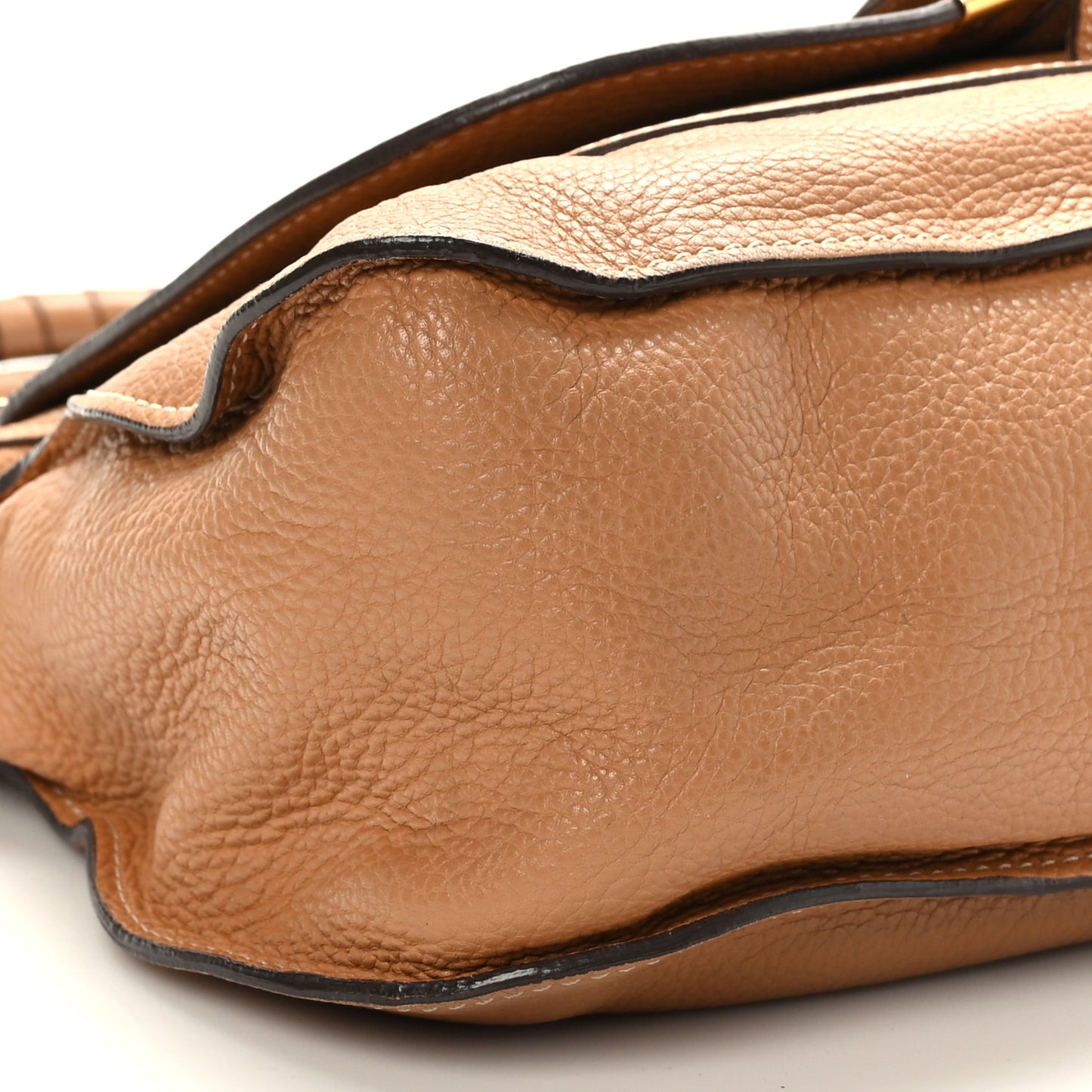 Calfskin Medium Marcie Satchel Nut