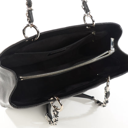 Chanel Caviar Quilted Grand Shopping Tote GST Black 5 of 7