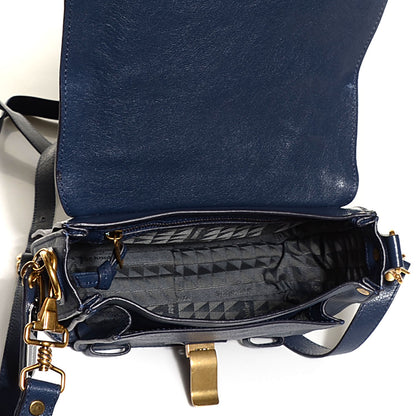 Proenza Schouler Lambskin PS1 Pouch Messenger Bag Midnight 5 of 12