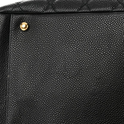 Chanel Caviar Quilted Grand Timeless Tote GTT Black 11 of 12