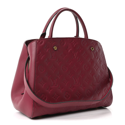 Louis Vuitton Empreinte Montaigne MM Grape 3 of 11