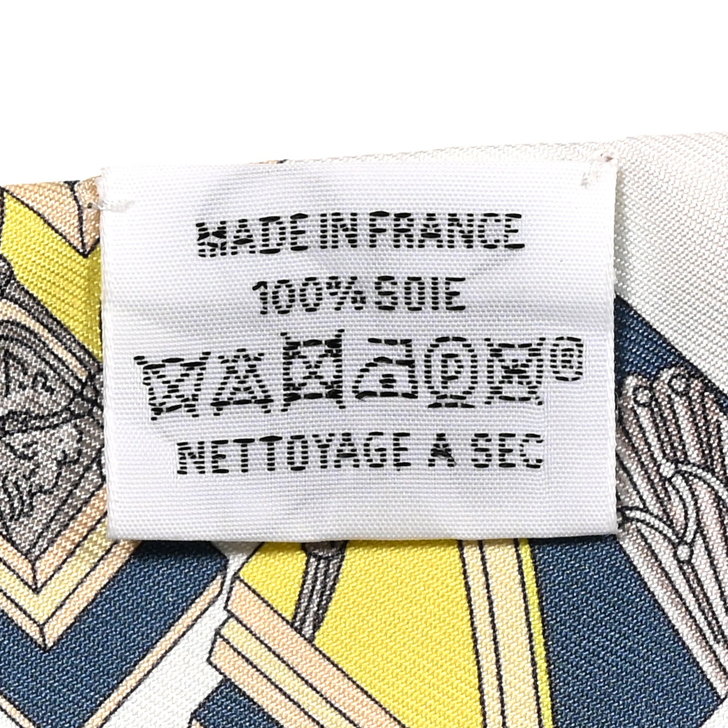 Hermes Silk Springs Springs Bague Twilly White Beige Petrole 2 of 3