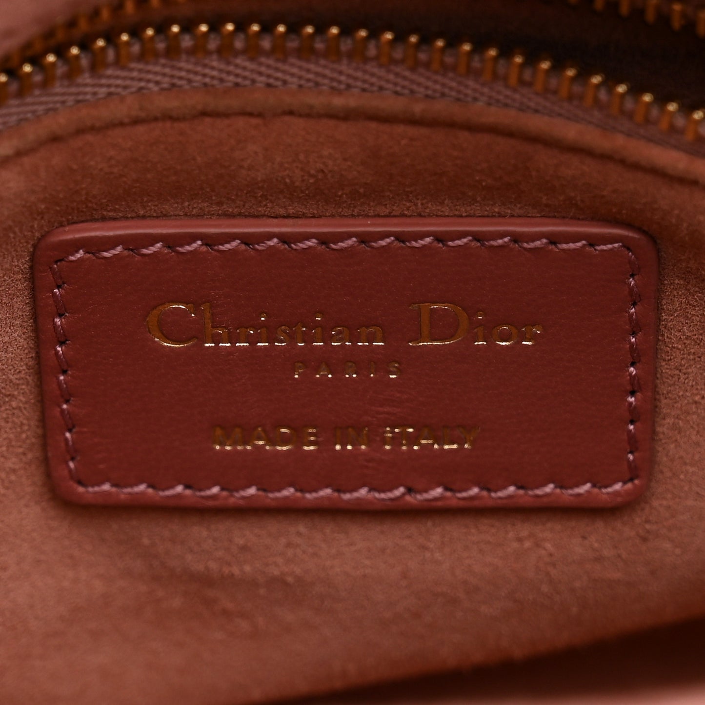 Velvet Mini Lady Dior Pink