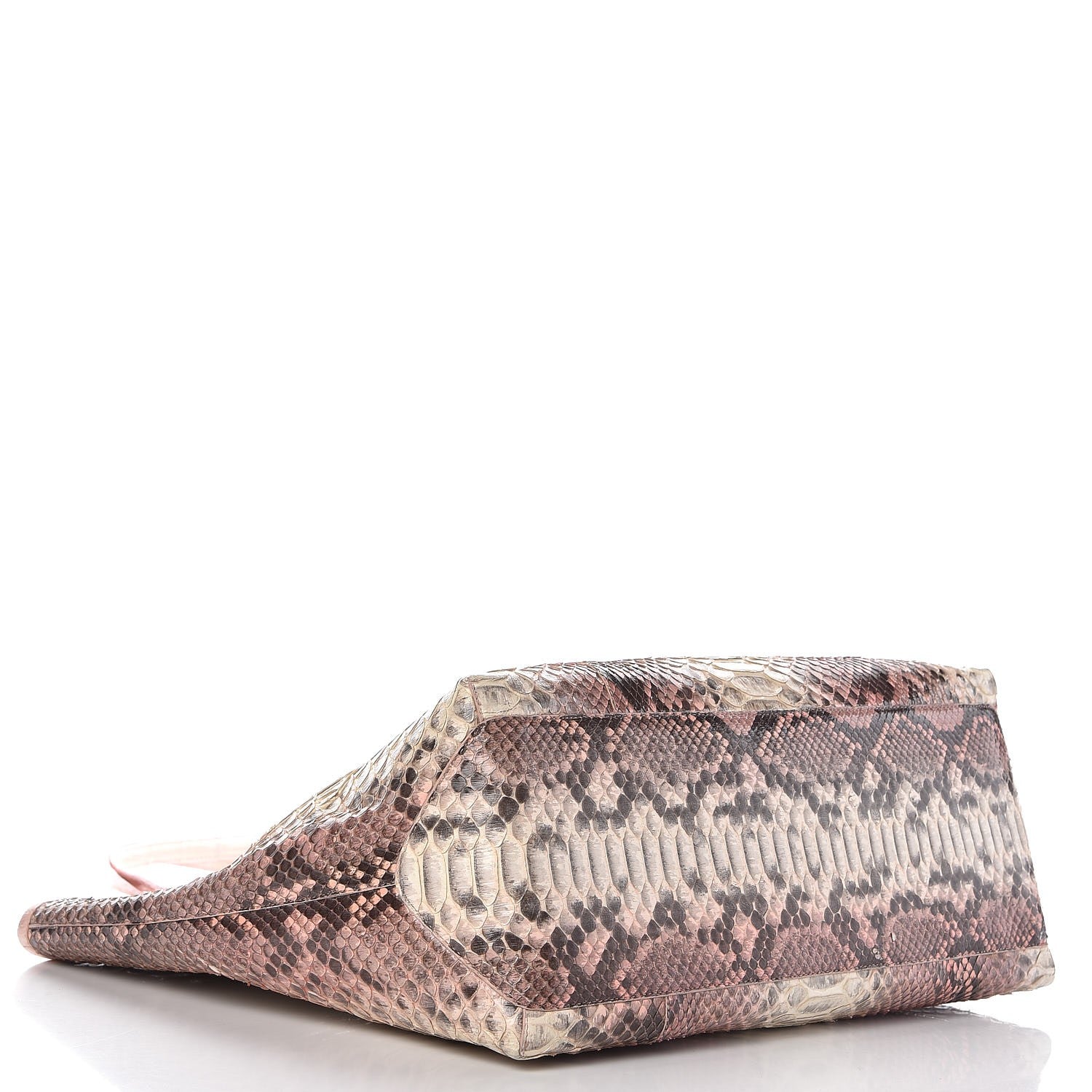 Nancy Gonzalez Python Crocodile Medium Erica Shopper Tote Pink 5 of 7
