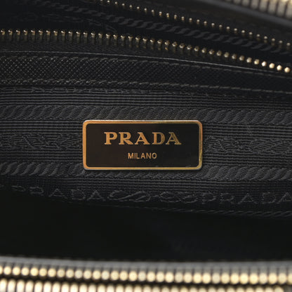 Prada Saffiano Small Galleria Double Zip Tote Black 6 of 17