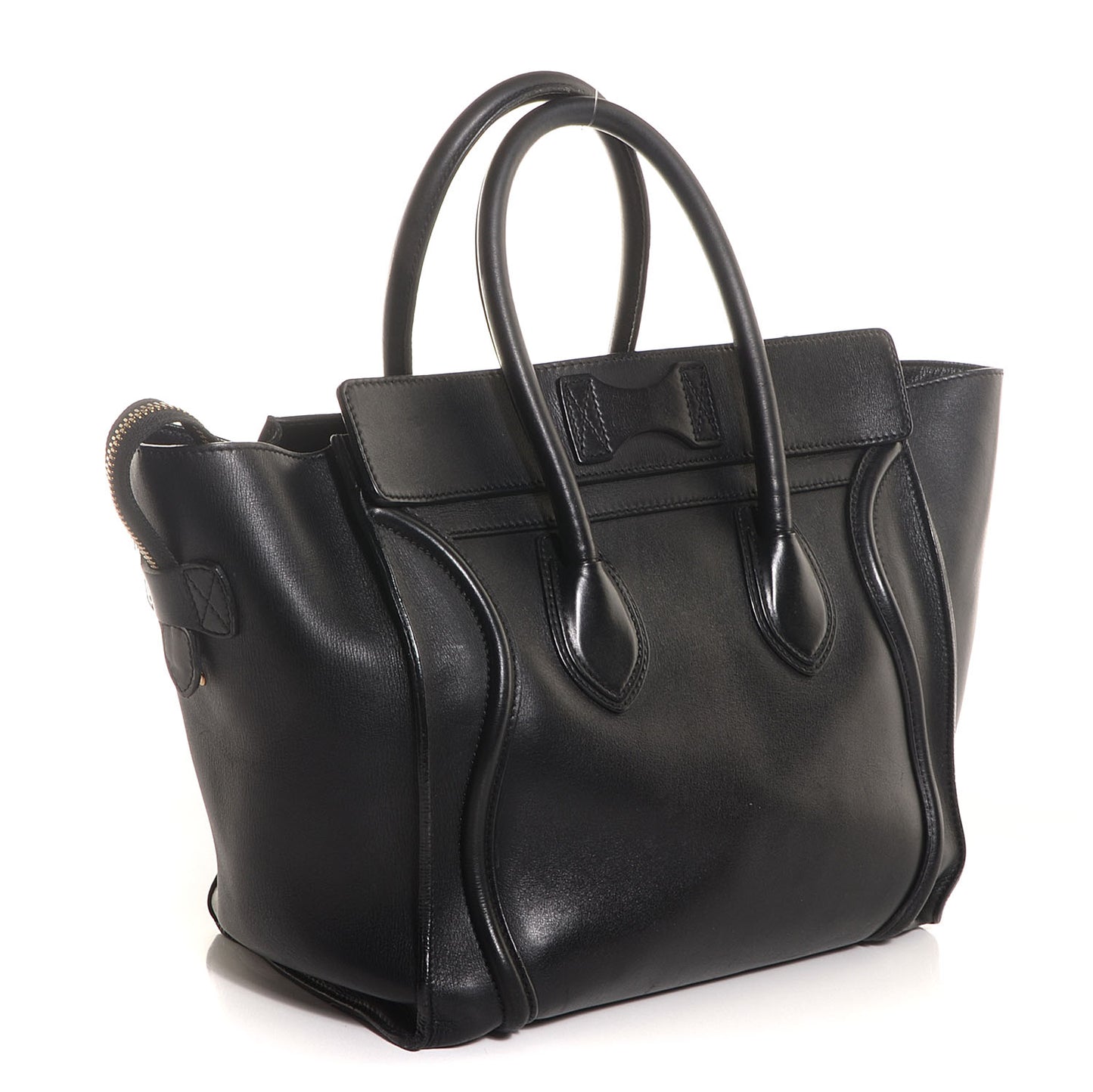 Smooth Calfskin Mini Luggage Black