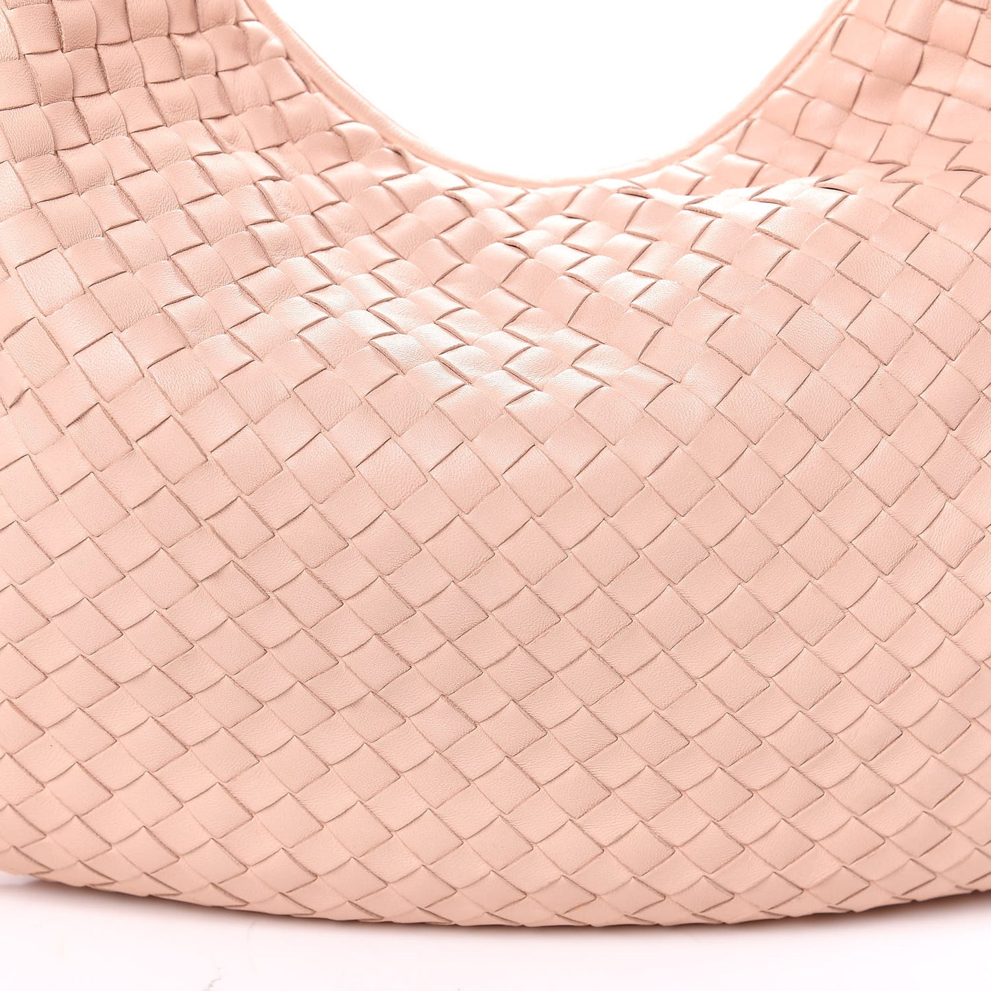 Nappa Intrecciato Medium Veneta Hobo Flamingo