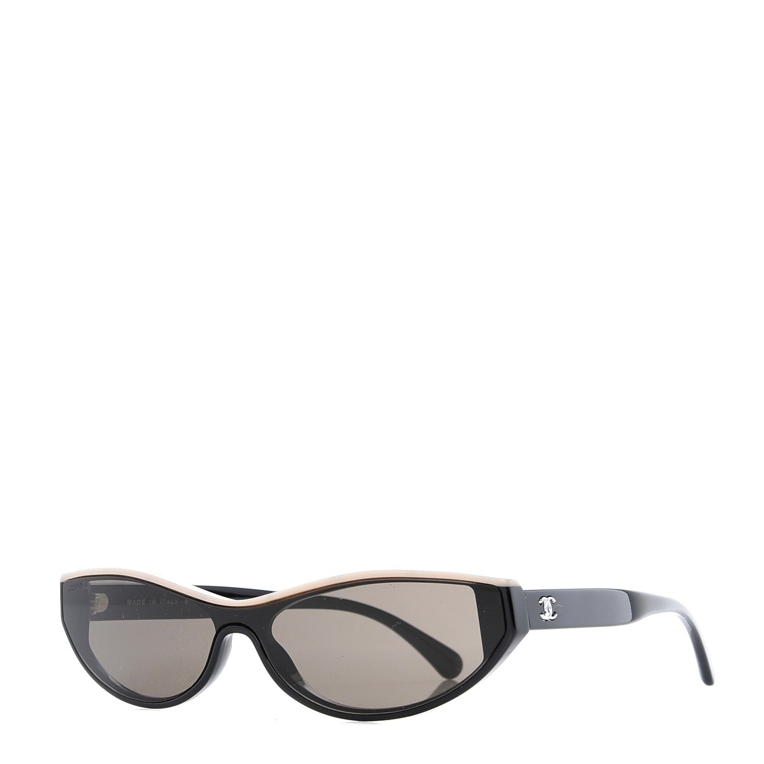 Chanel Acetate Oval Sunglasses 5415 Black 1 of 9