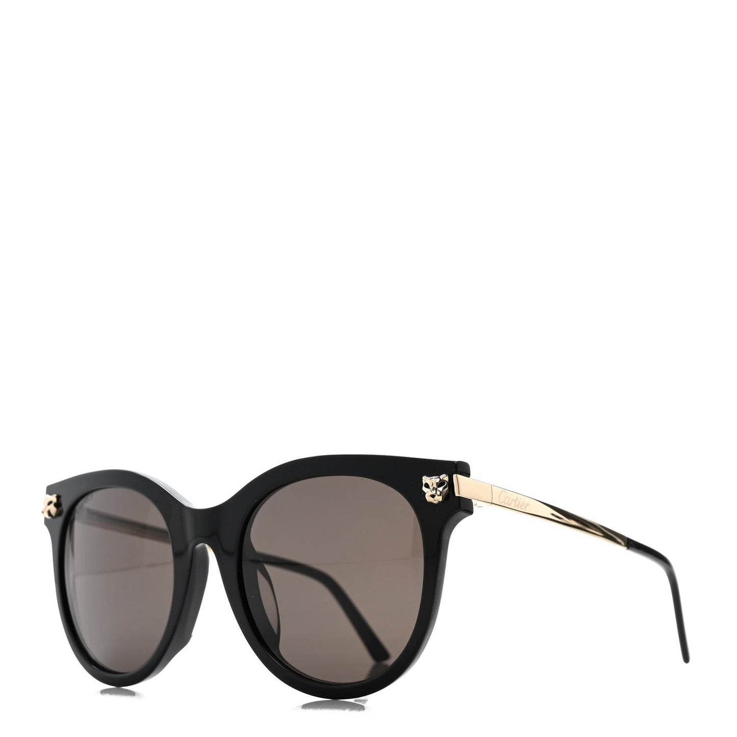 Panthere De Cartier Sunglasses Black