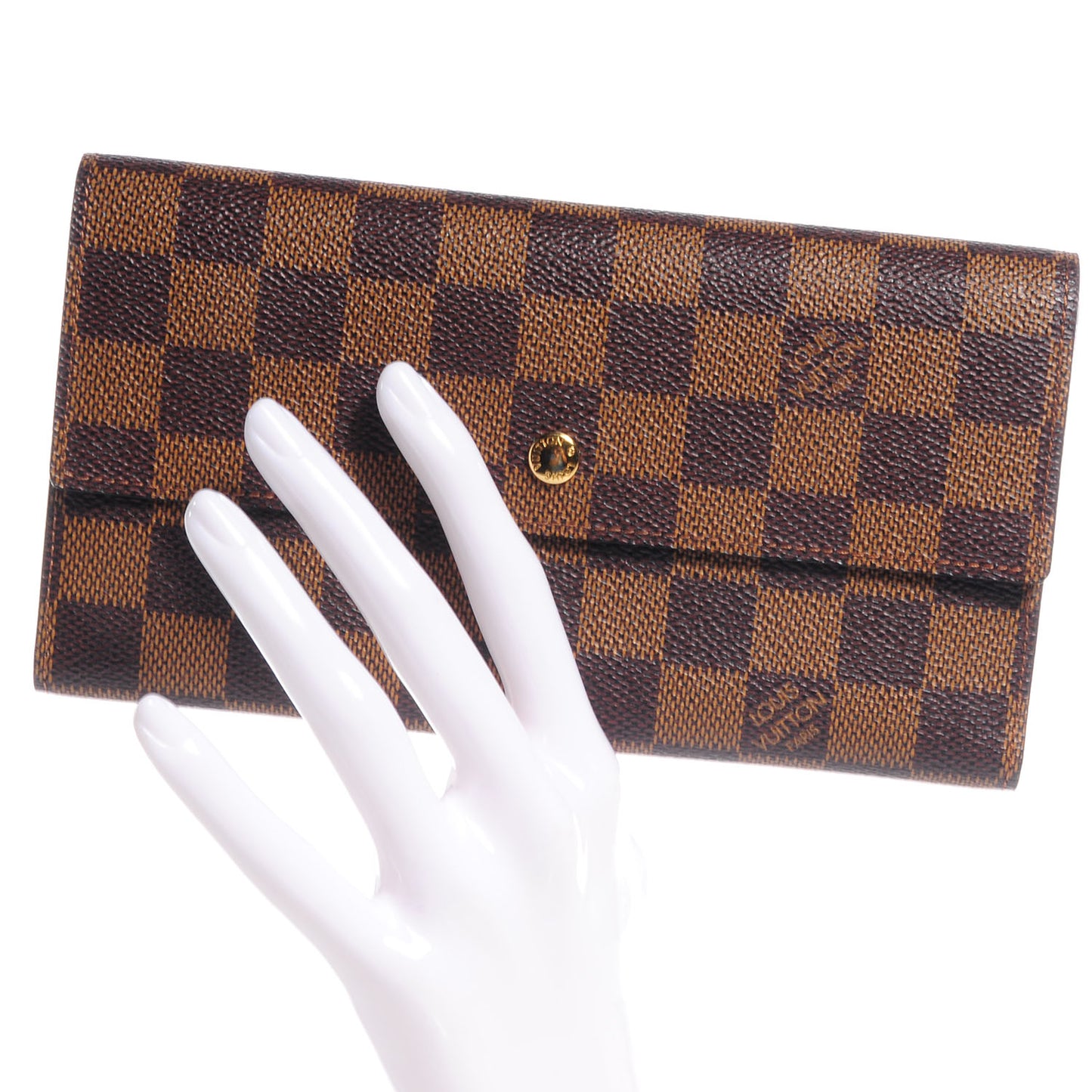 Damier Ebene Porte Tresor International Wallet