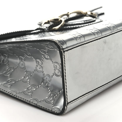 Gucci Shine Guccissima Medium Emily Chain Shoulder Bag Sasso 9 of 10