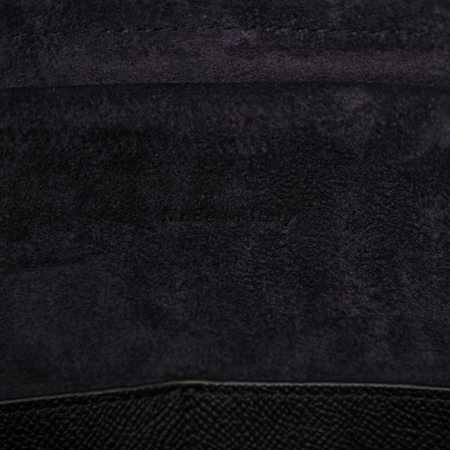 Grained Calfskin Mini Belt Bag Black
