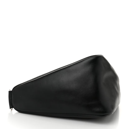 Prada Grace Lux Triangle Shoulder Bag Black 4 of 10
