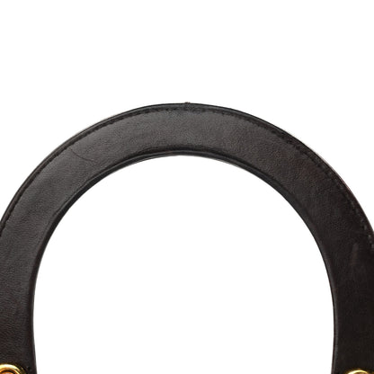 Christian Dior Lambskin Cannage Large Lady Dior Dark Brown 12 of 20