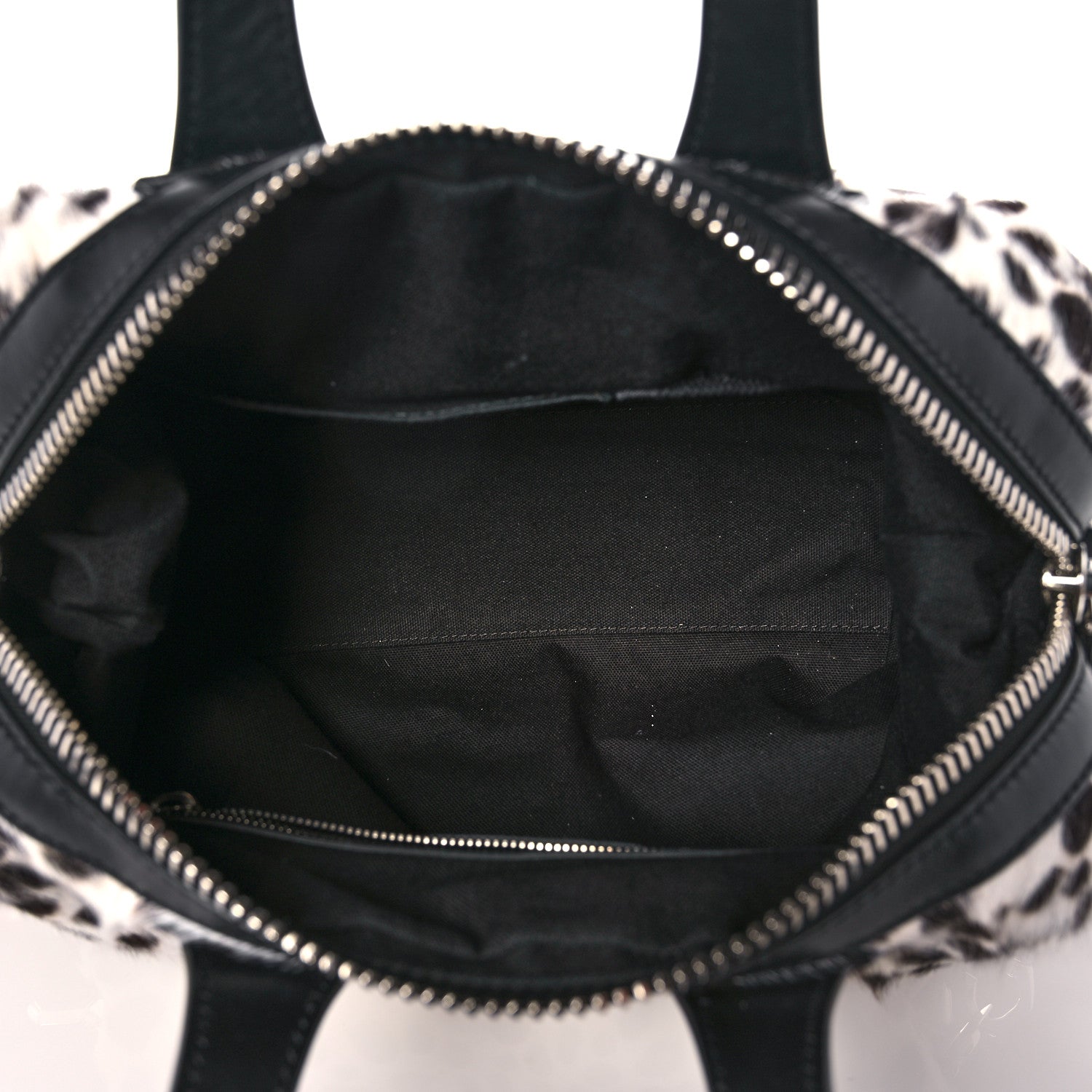 Givenchy Calf Hair Dalmatian Print Small Nightingale White Black 4 of 12