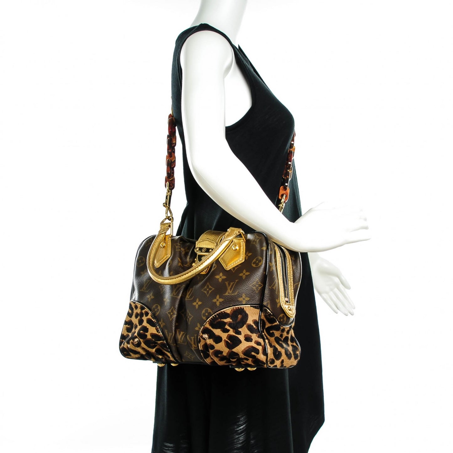 Monogram Leopard Adele