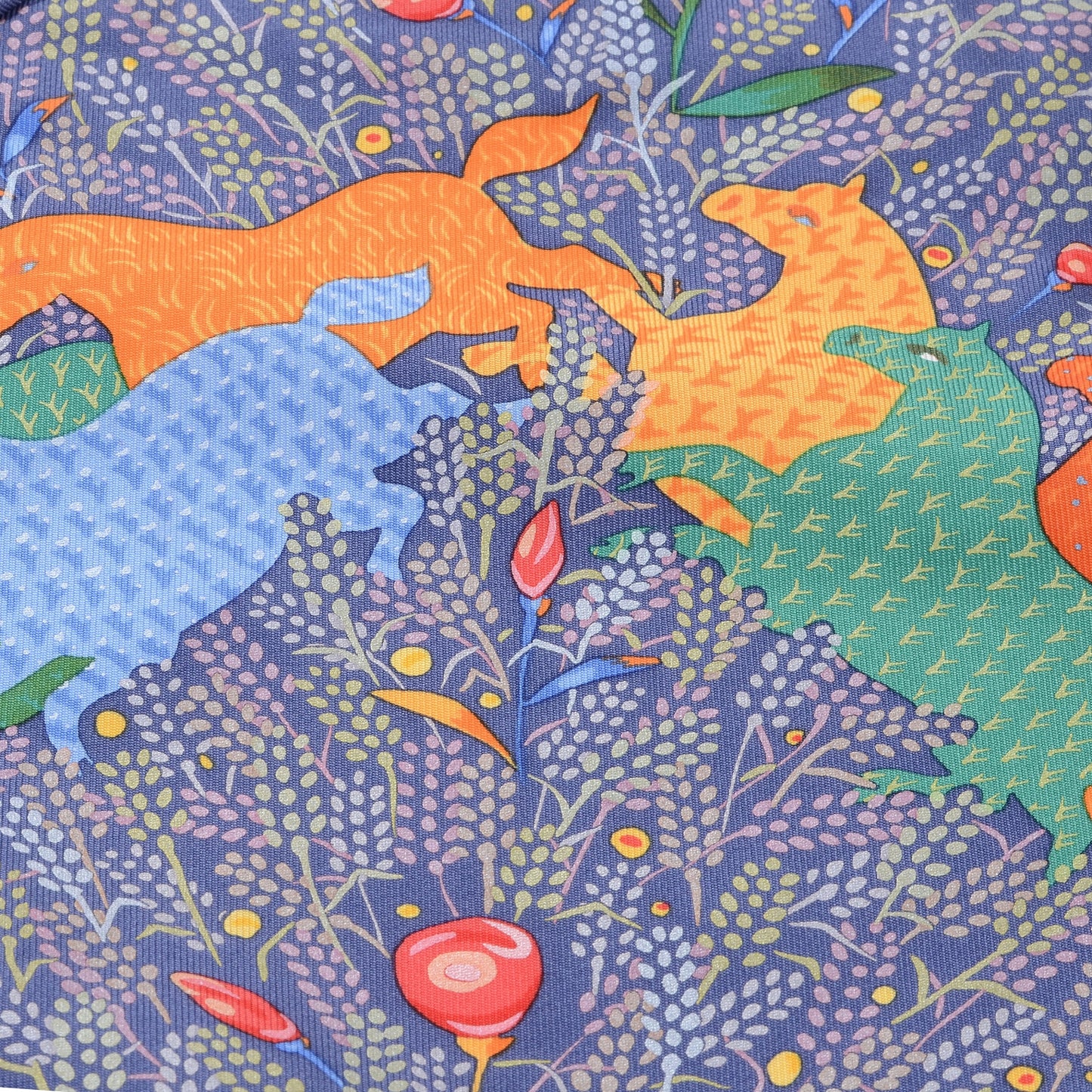 Silk Cavale Joyeuse Pocket Square Scarf
