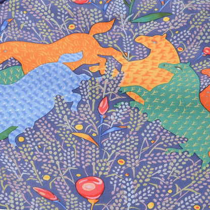 Hermes Silk Cavale Joyeuse Pocket Square Scarf 1 of 6