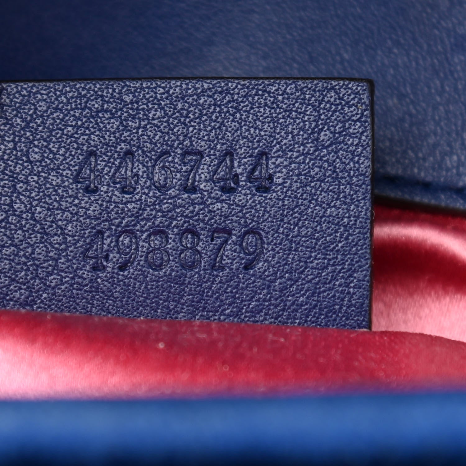 Gucci Velvet Matelasse Mini GG Marmont Shoulder Bag Cobalt Blue 7 of 11