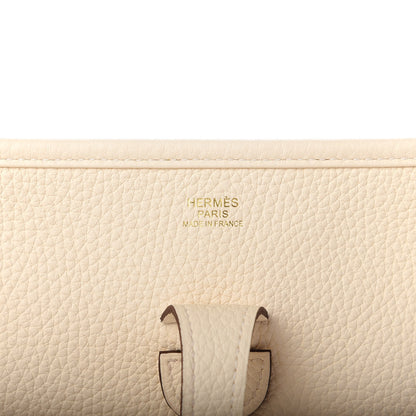 Hermes Taurillon Clemence Evelyne III PM Nata 8 of 10