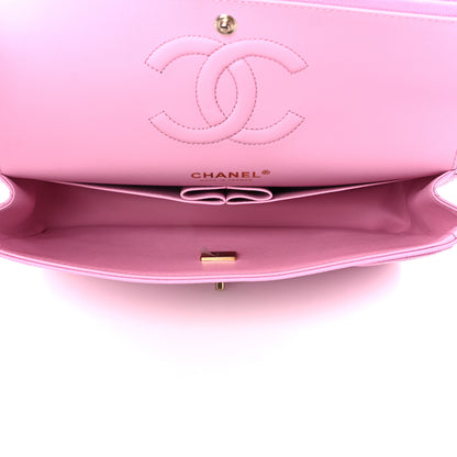 Chanel Caviar Quilted Medium Double Flap Pink 5 of 12