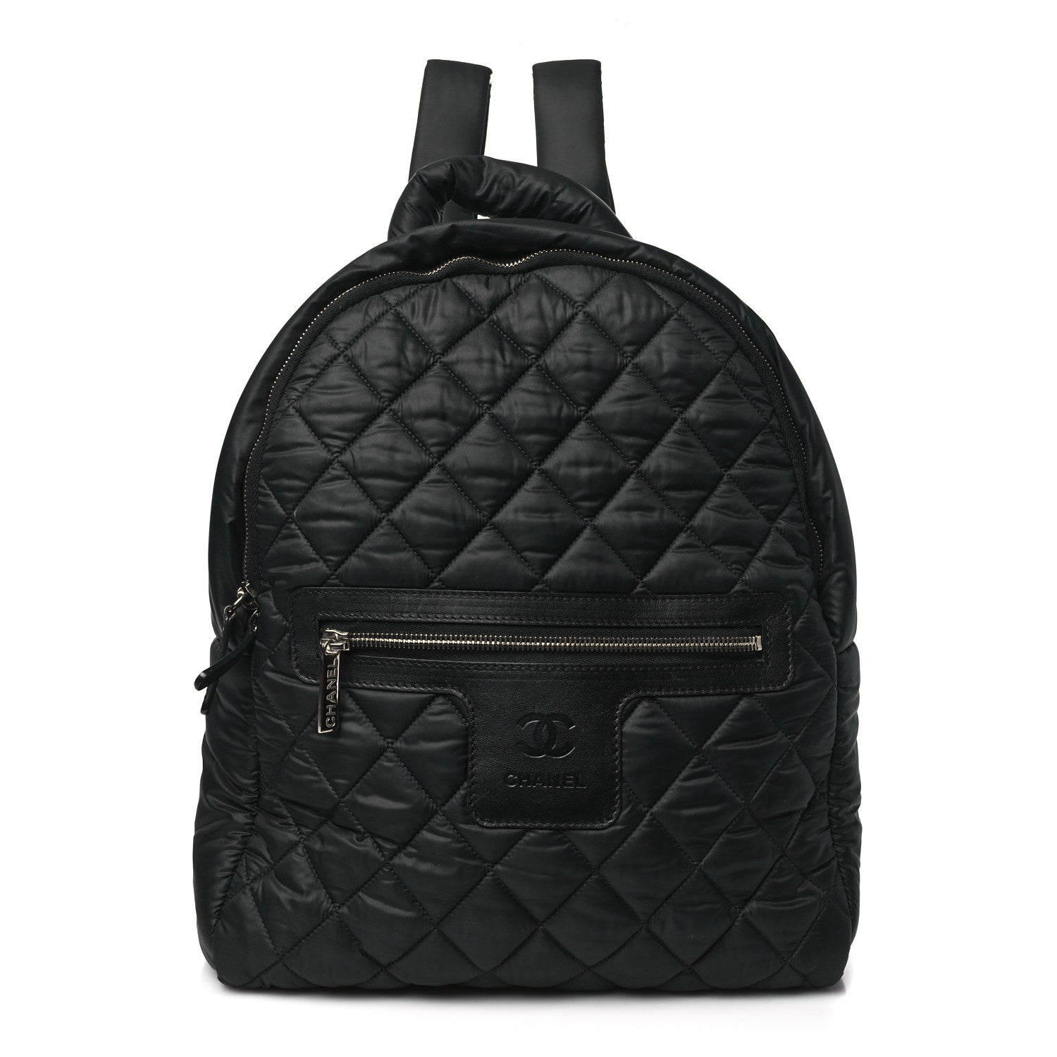 Chanel Nylon Quilted Coco Cocoon Backpack Black 1 of 9