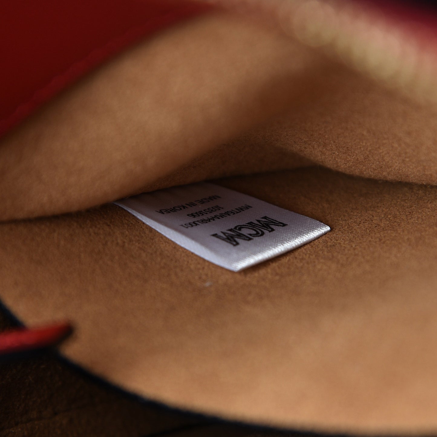 Velvet Studded Mini Insignia Milla Tote Ruby Red