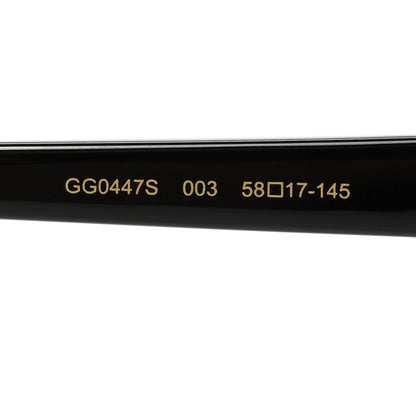 Gucci Acetate Aviator Sunglasses GG0447S Black 5 of 8